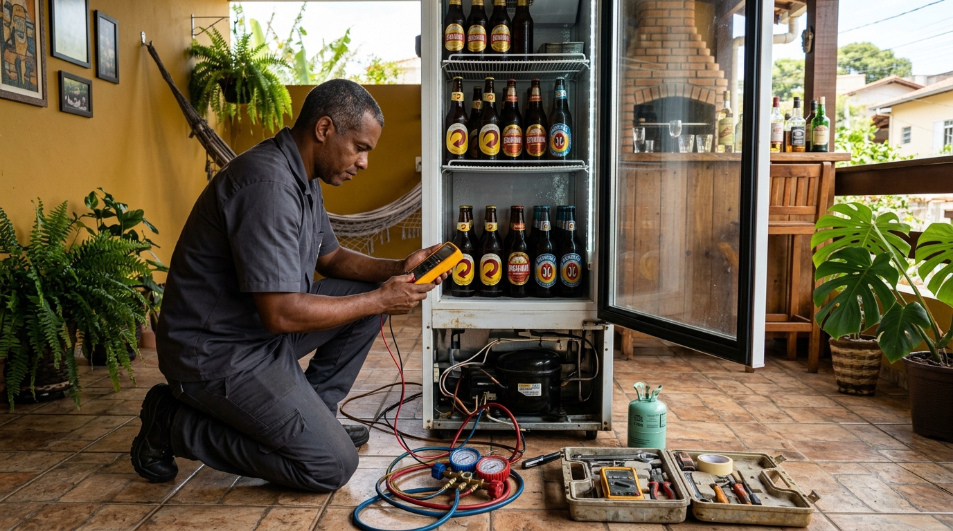 Reparo de Cervejeira Residencial em Cuiabá‑MT